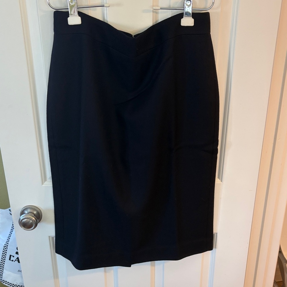 J. Crew No. 2 Pencil Skirt - Navy - 16T